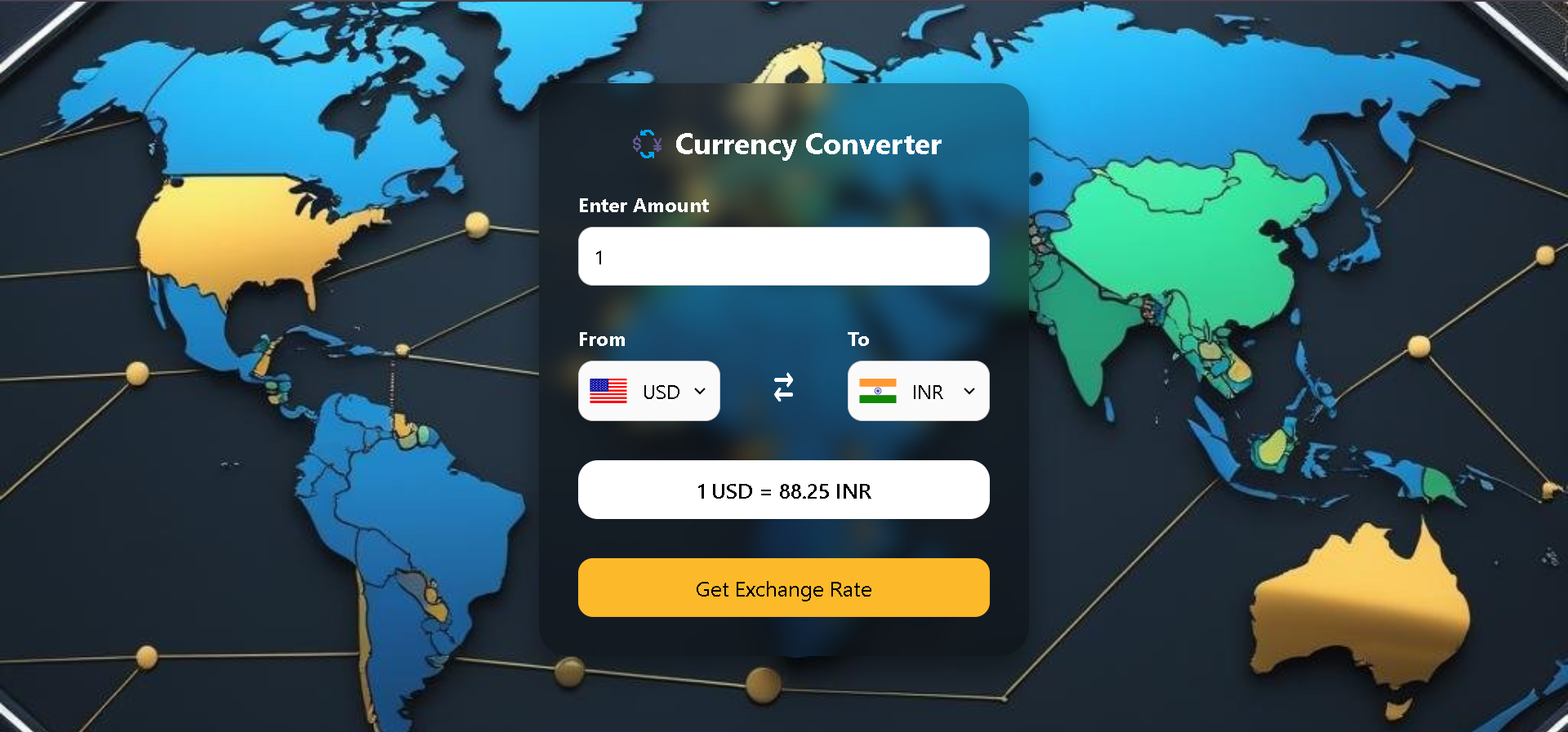 Currency Converter Screenshot